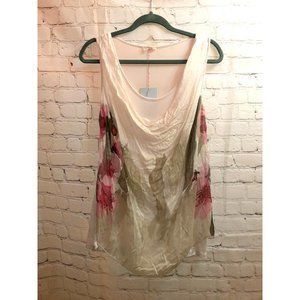 Shyloh Made In Italy Silk Top Size XL